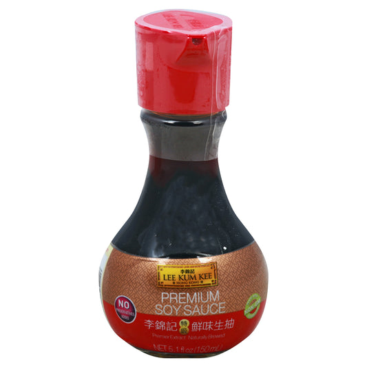 Lee Kum Kee Sauce Soy Table Top 5.1 oz (Pack of 6)
