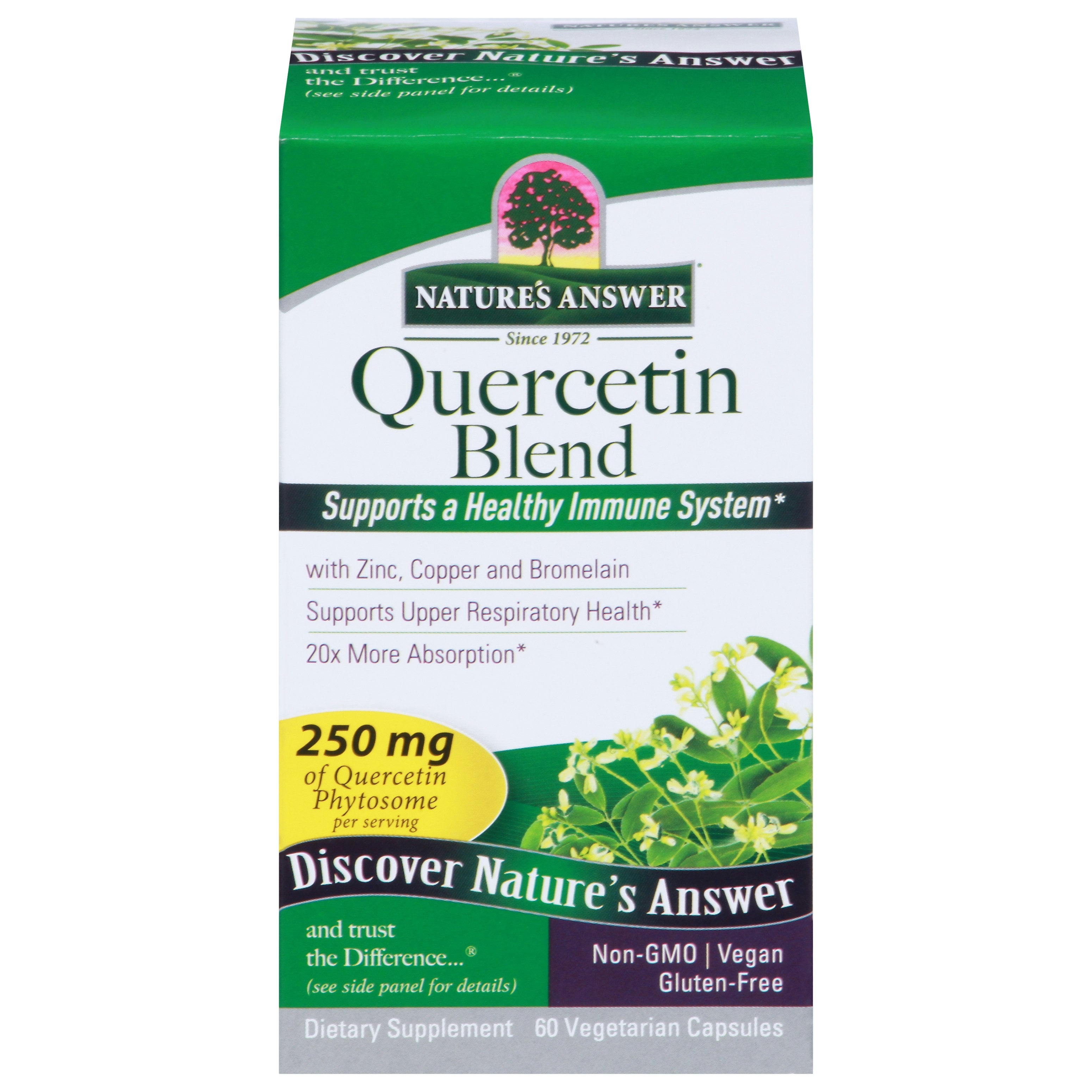 Nature's Answer Immune Quercetin Blend 60 Vegan Capsules