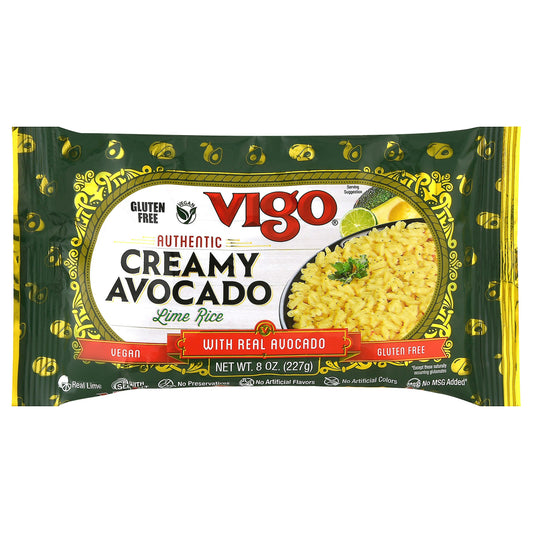 Vigo Rice Creamy Avocado Lime 8 oz (Pack of 12)