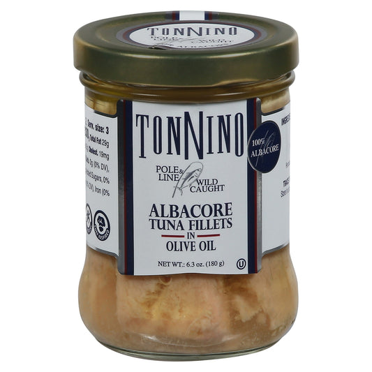 Tonnino Tuna Albacore Fillets In Olive Oil - 6.3 OZ (Pack of 6)