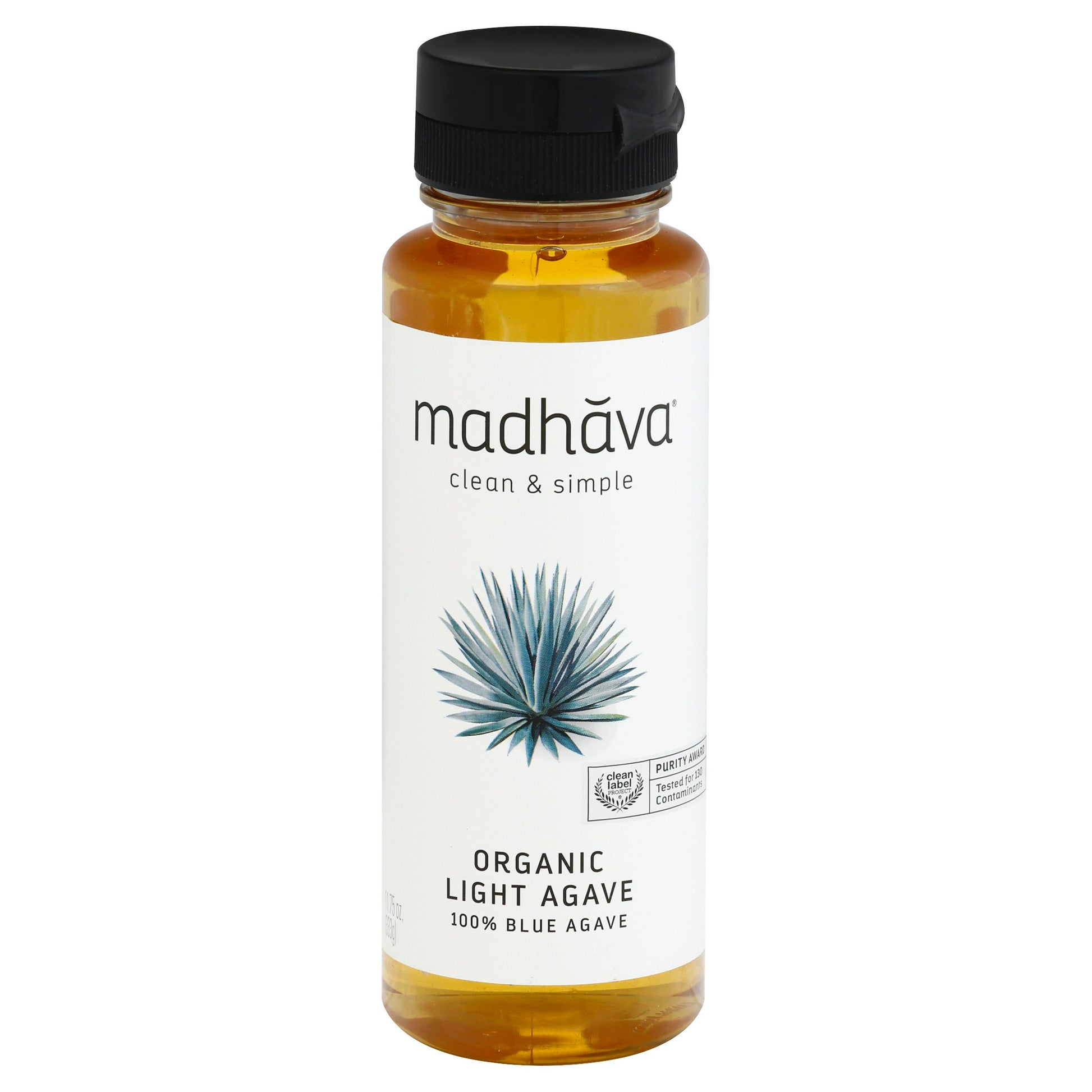 Madhava Agave Nectar Light Organic 11.75 Oz Pack of 6