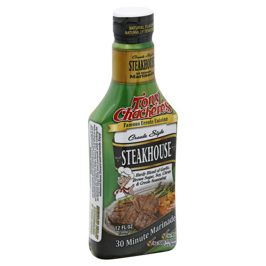Tony Chacheres Marinade Steakhouse Porable 12 oz (Pack of 6)