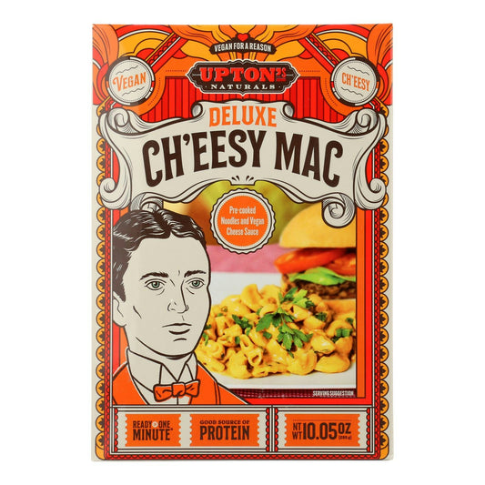 Upton's Naturals Macaroni - Ch'Eesy 10.05 oz (Pack of 6)