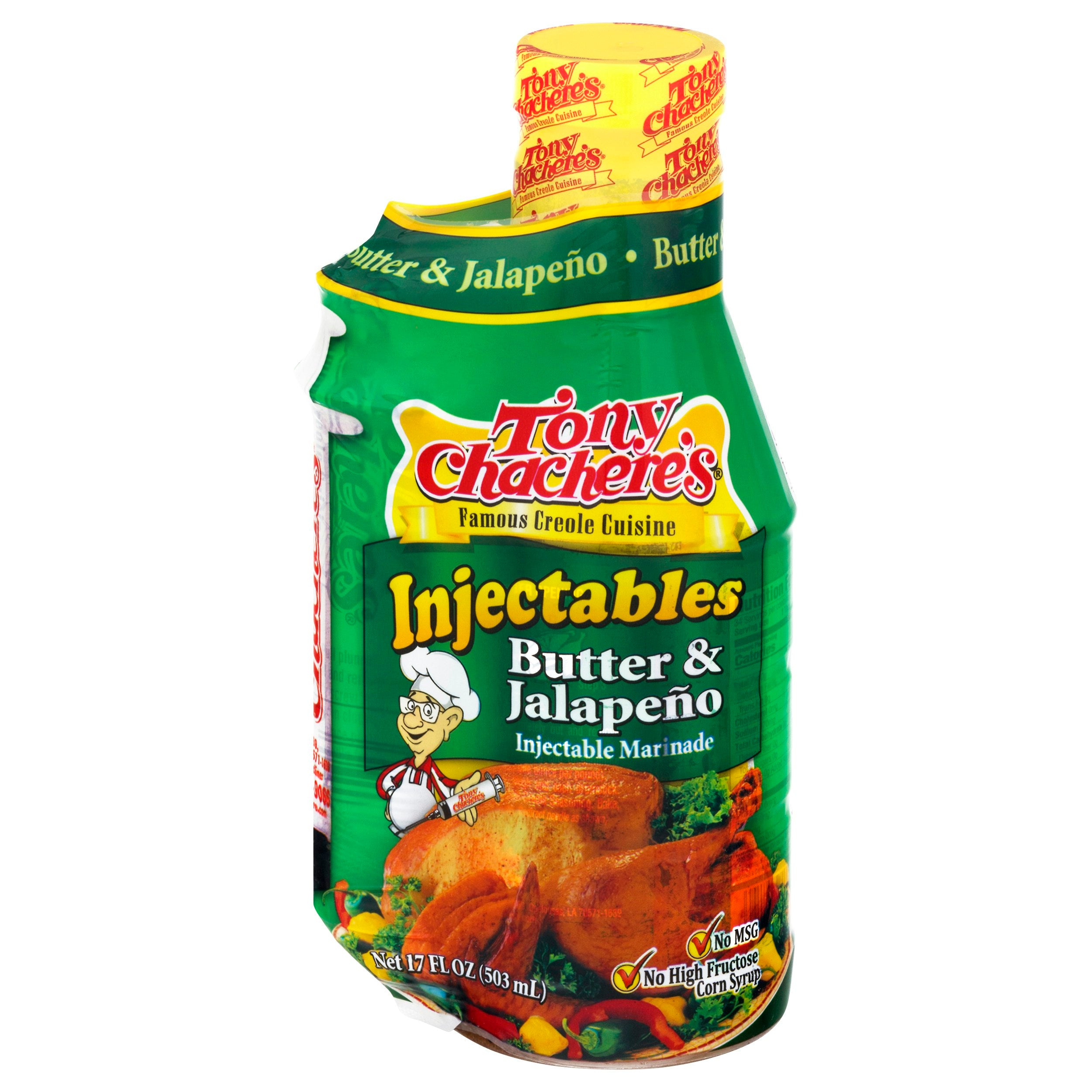 Tony Chacheres Marinade & Inj Butter Jalapeno